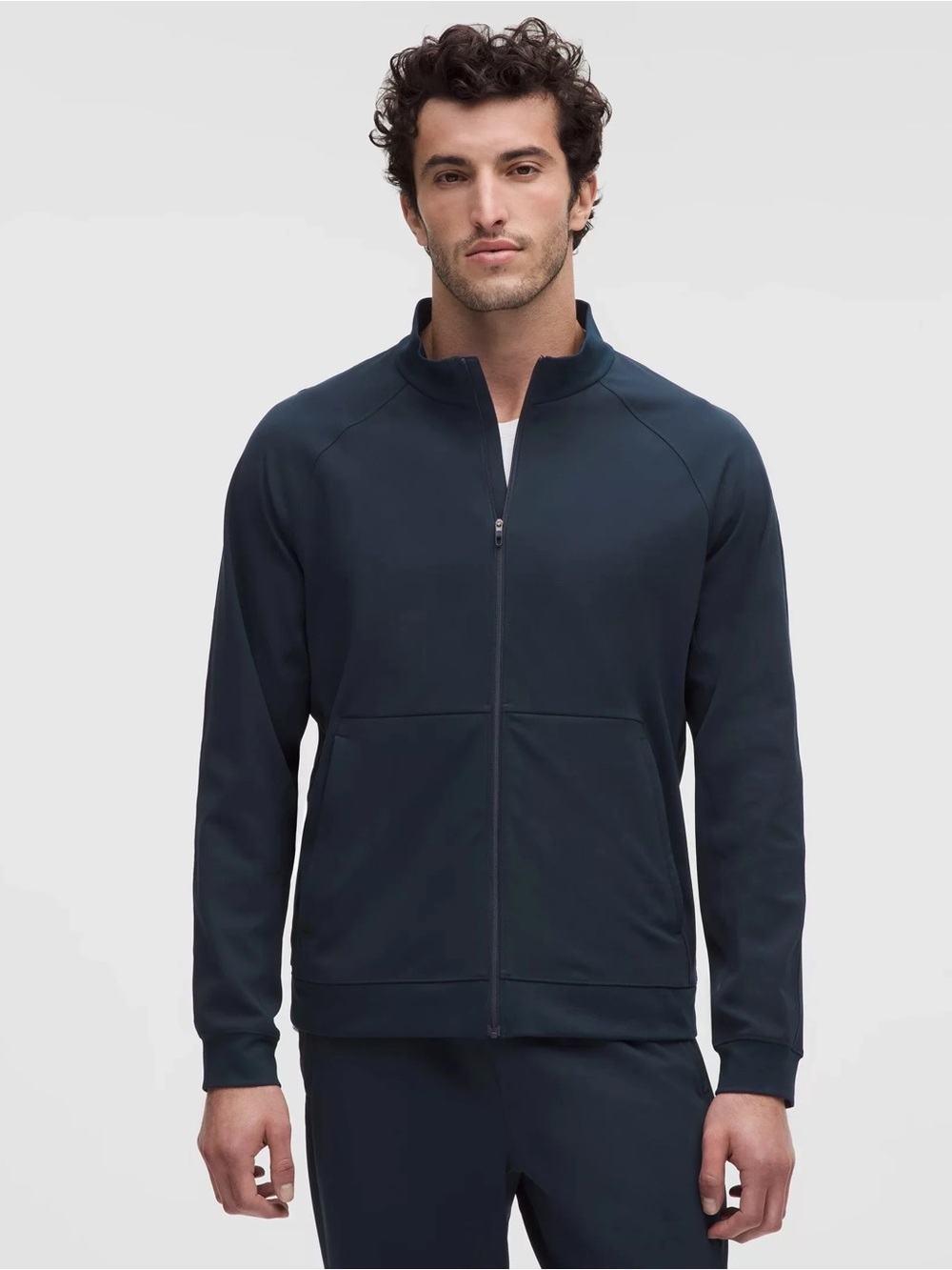 lululemon Men’s Large Pace Breaker Luxtreme Track Jacket - True Navy